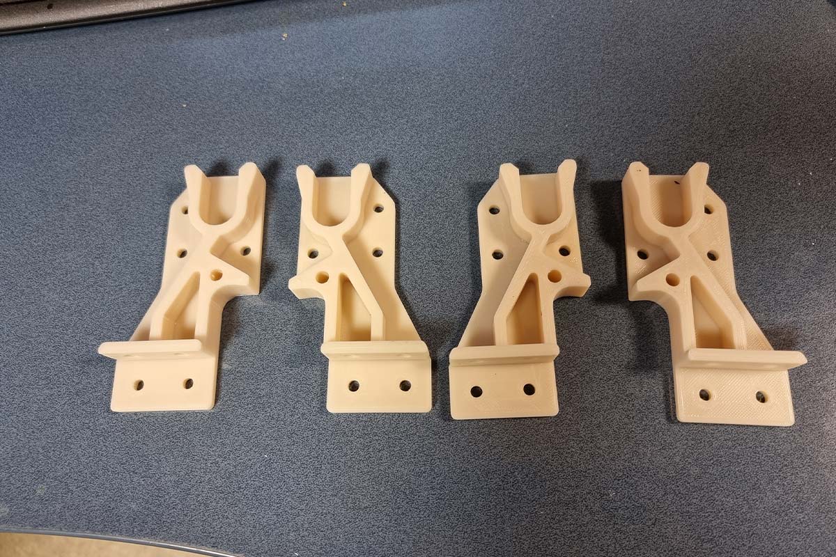 ABS plastic components